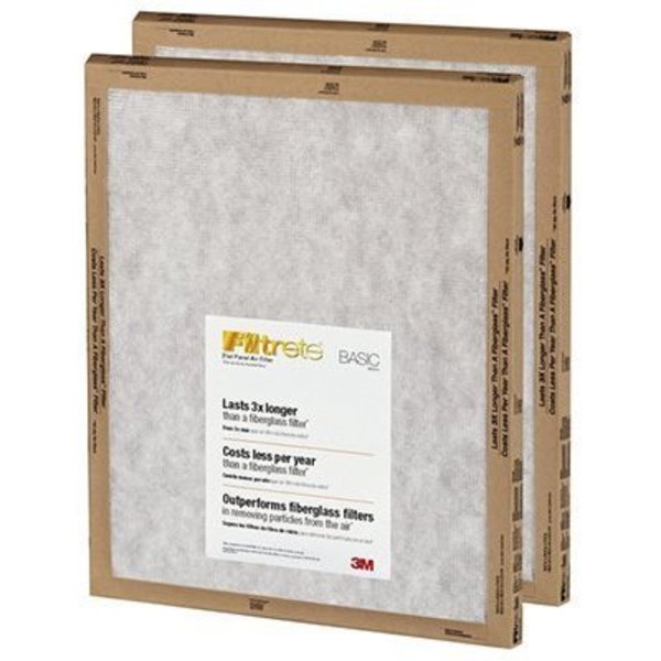 3M 16X25X1 Filtrete Filter FPA01-2PK-24